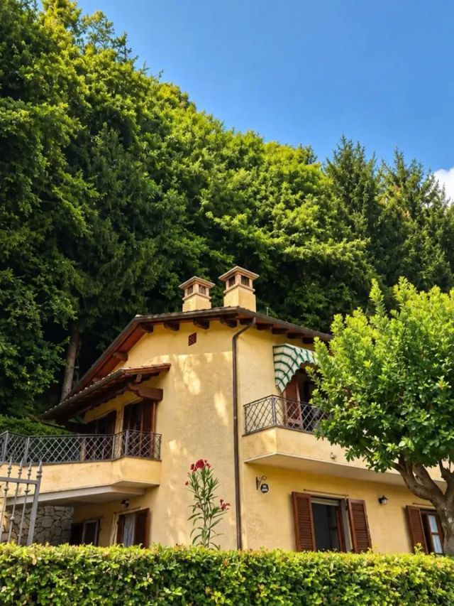 La villa, il bosco e il cielo azzurro della Toscana. – Villa Marisa, casa vacanze in Versilia